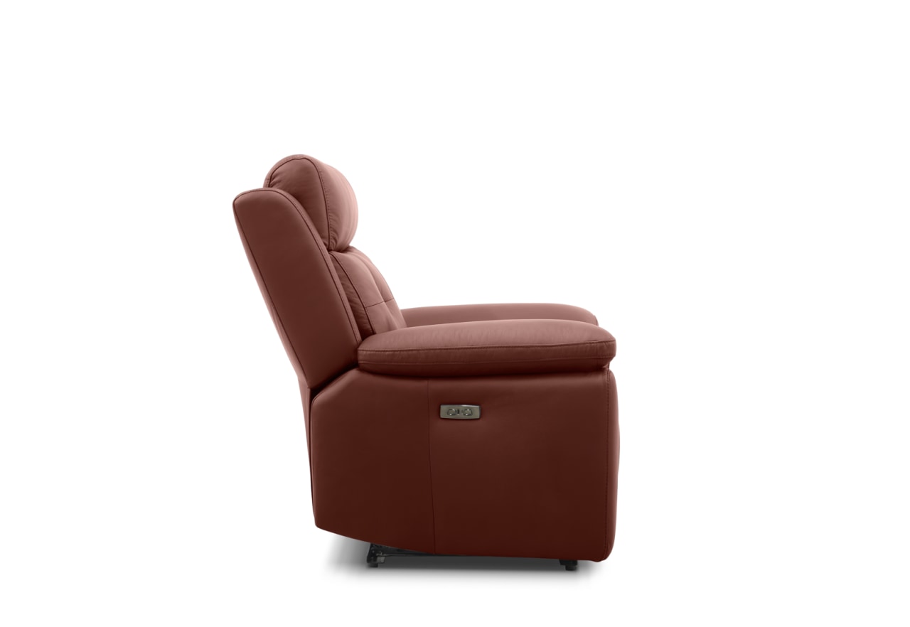 LINARO LEATHER Dual Electric Recliner MTO – image 6 of 11