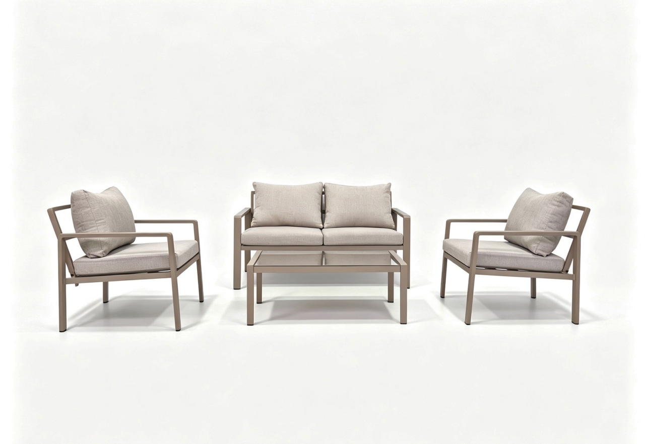 ACREIDE 4 Piece Outdoor Lounge Setting – image 2 of 16