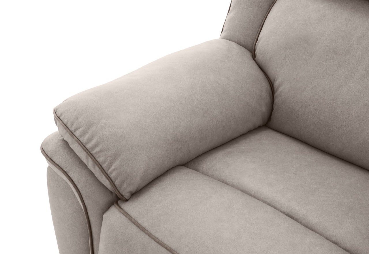 DETROIT FABRIC 2 Seater with 2 Inbuilt Electric Recliners with Console and Battery – image 10 of 13