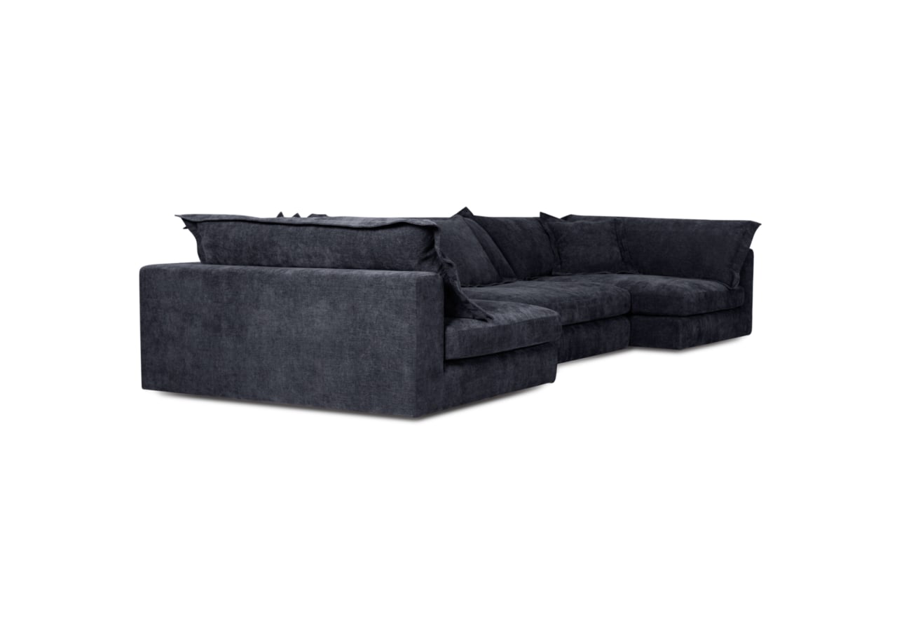 ISAAC FABRIC 4.5 Seater Sofa – image 6 of 10