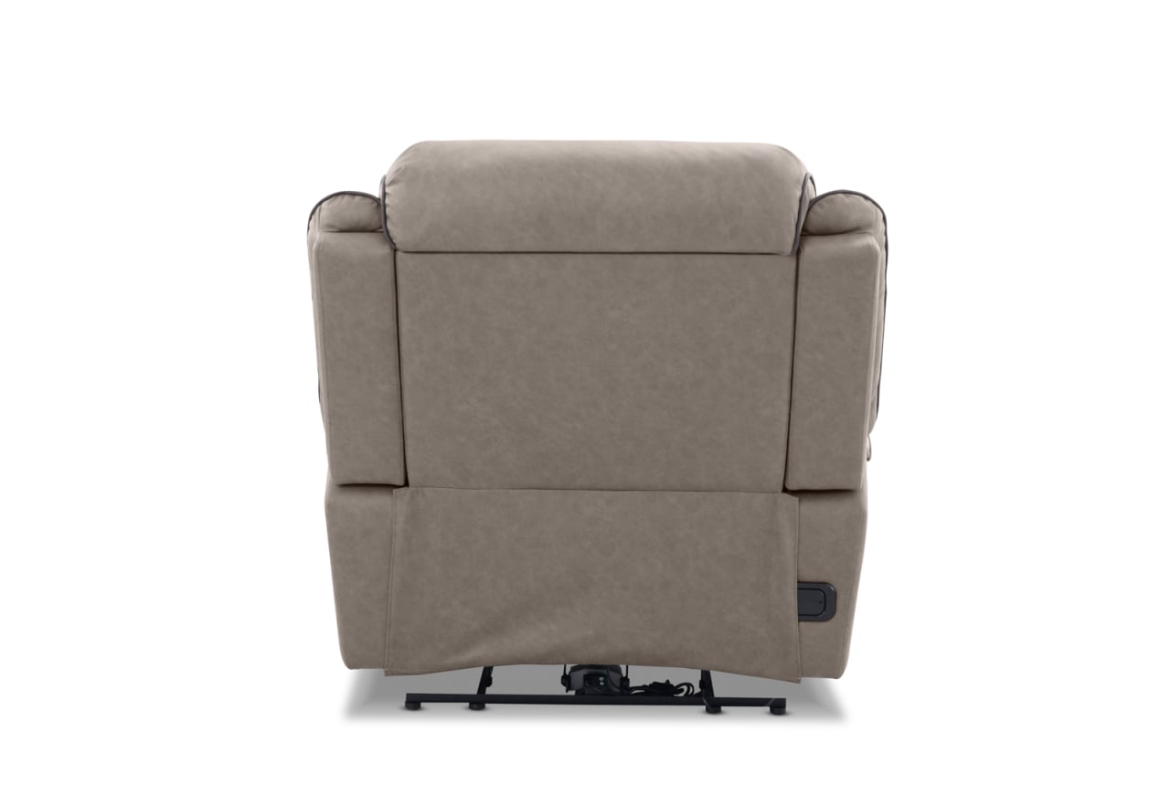 DETROIT FABRIC Electric Recliner with Battery – image 8 of 15