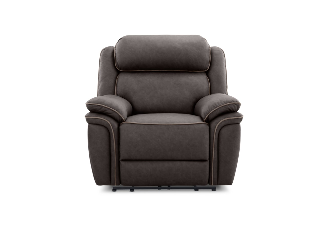 DETROIT FABRIC Electric Recliner with Battery – image 1 of 11