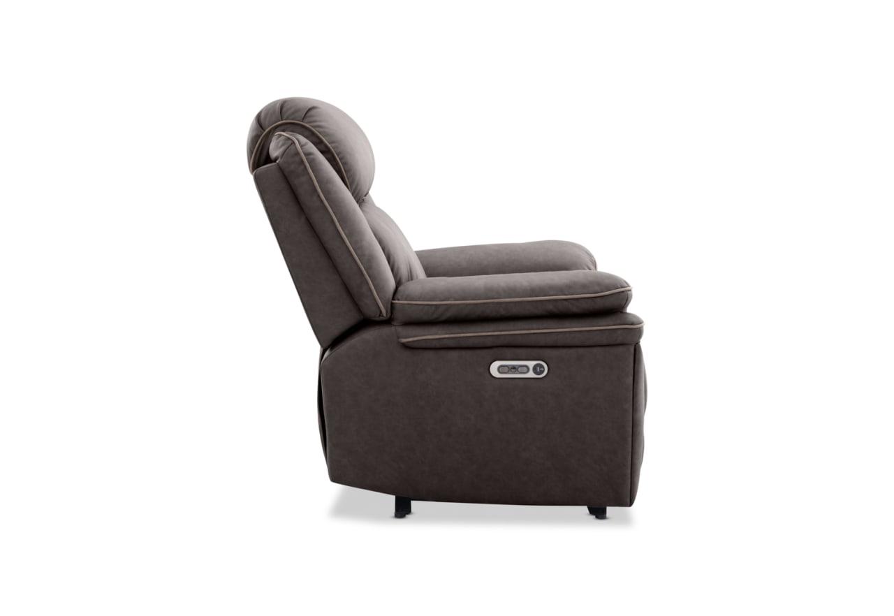 DETROIT FABRIC Electric Recliner with Battery – image 5 of 11