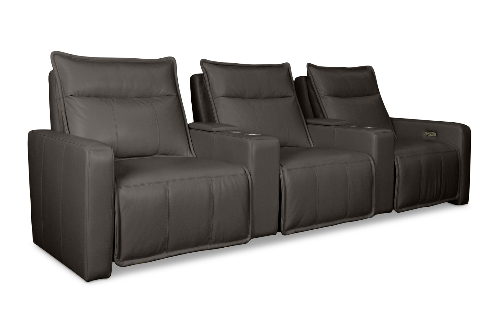 ALCINA LEATHER 3 Seater Theatre Suite – image 2 of 11