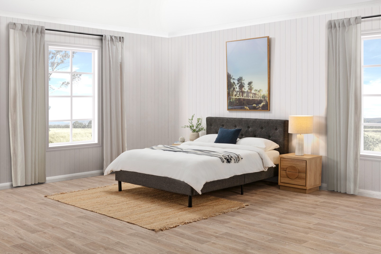 BRIGITTA Grey Queen Bed – image 21 of 26