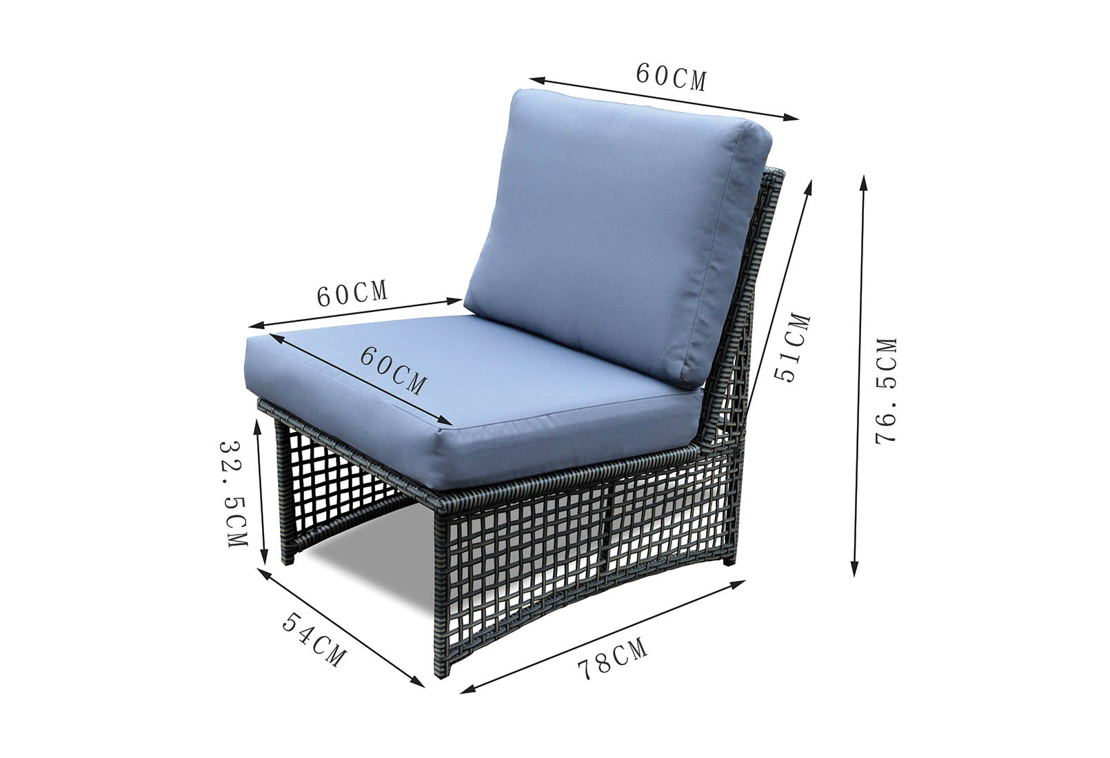 AZALEA Outdoor Lounge Chair – image 9 of 10