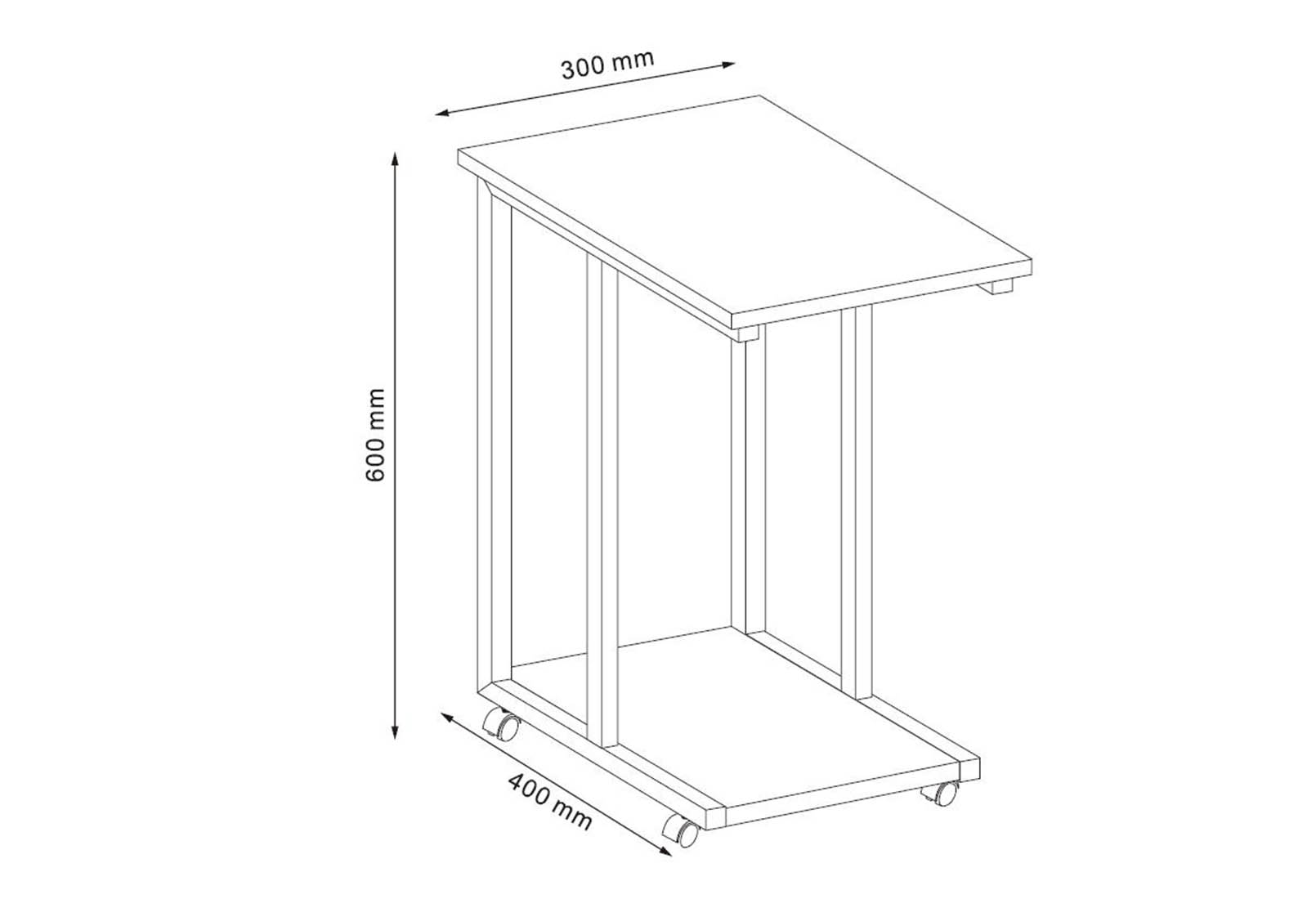 PAVIA Black C Table – image 4 of 4