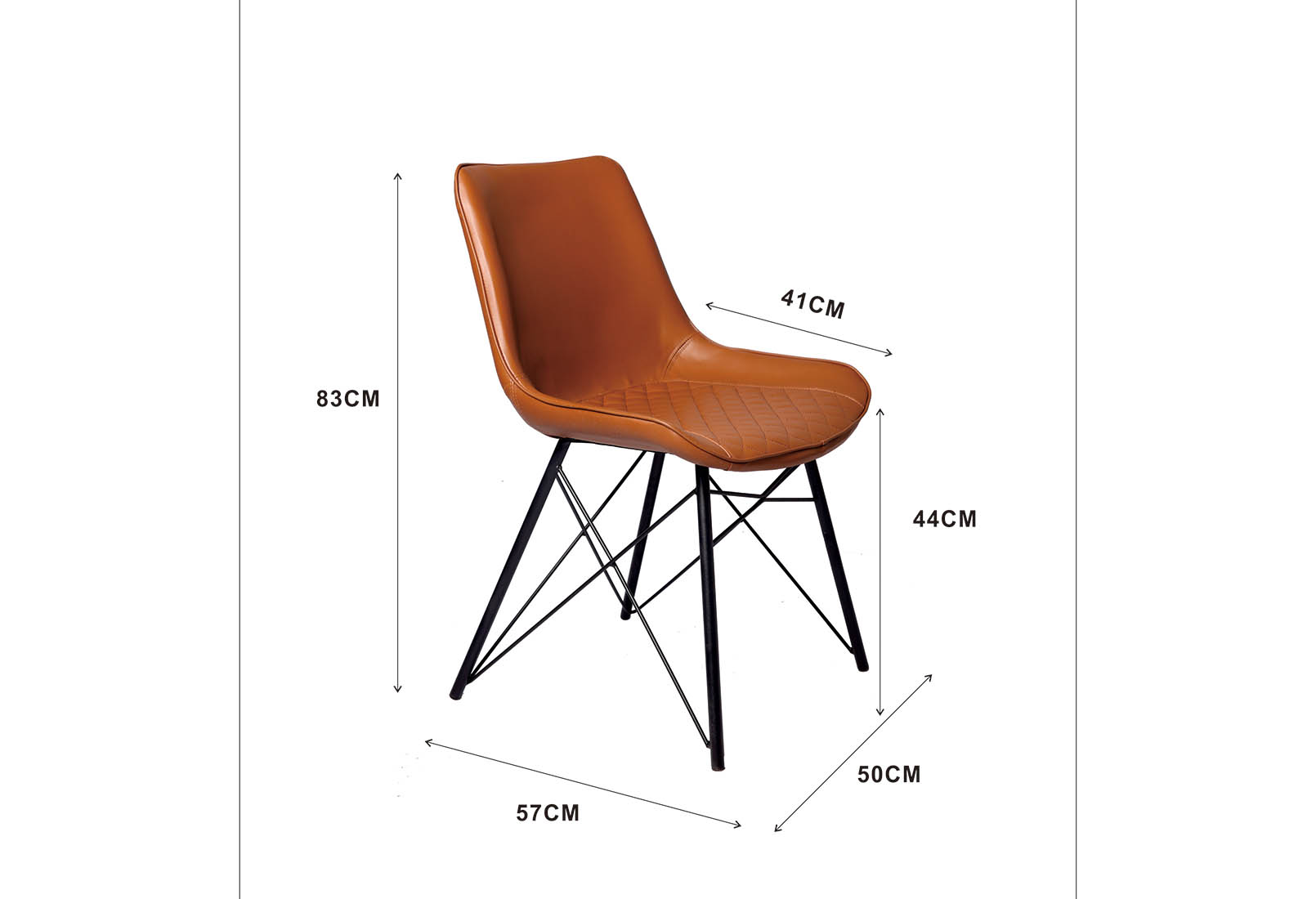 CHARATA Set of 2 Dining Chairs – image 12 of 12