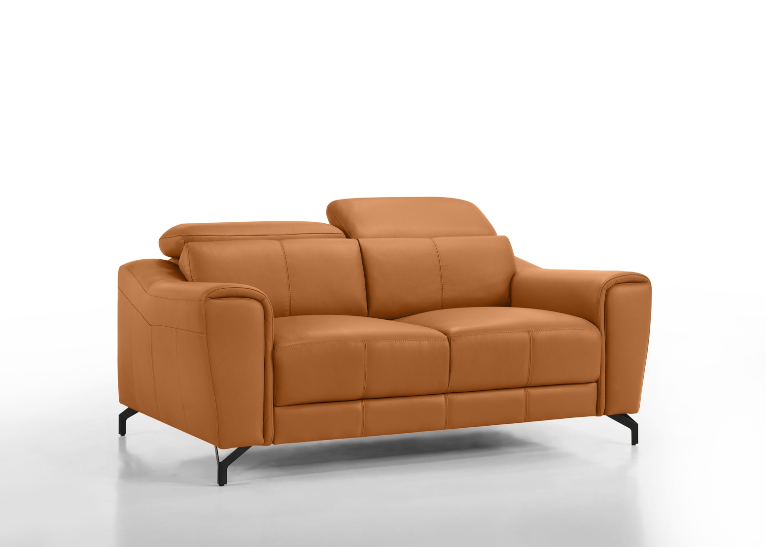 PELOSI LEATHER 2 Seater Sofa – image 3 of 6
