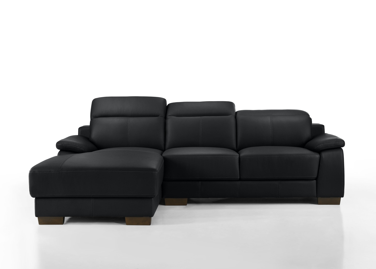 ESCHER LEATHER 3 Seater LHF Chaise – image 2 of 5