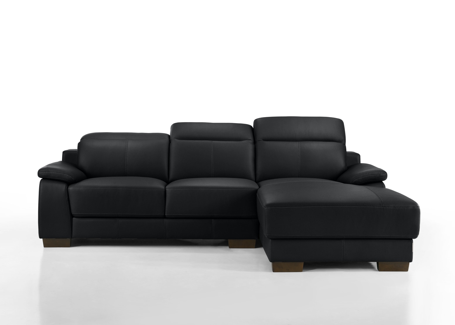 ESCHER LEATHER 3 Seater RHF Chaise – image 2 of 5
