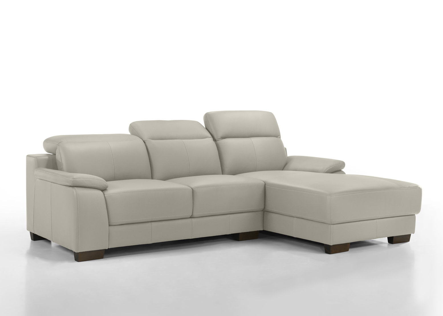 ESCHER LEATHER 3 Seater RHF Chaise – image 3 of 5