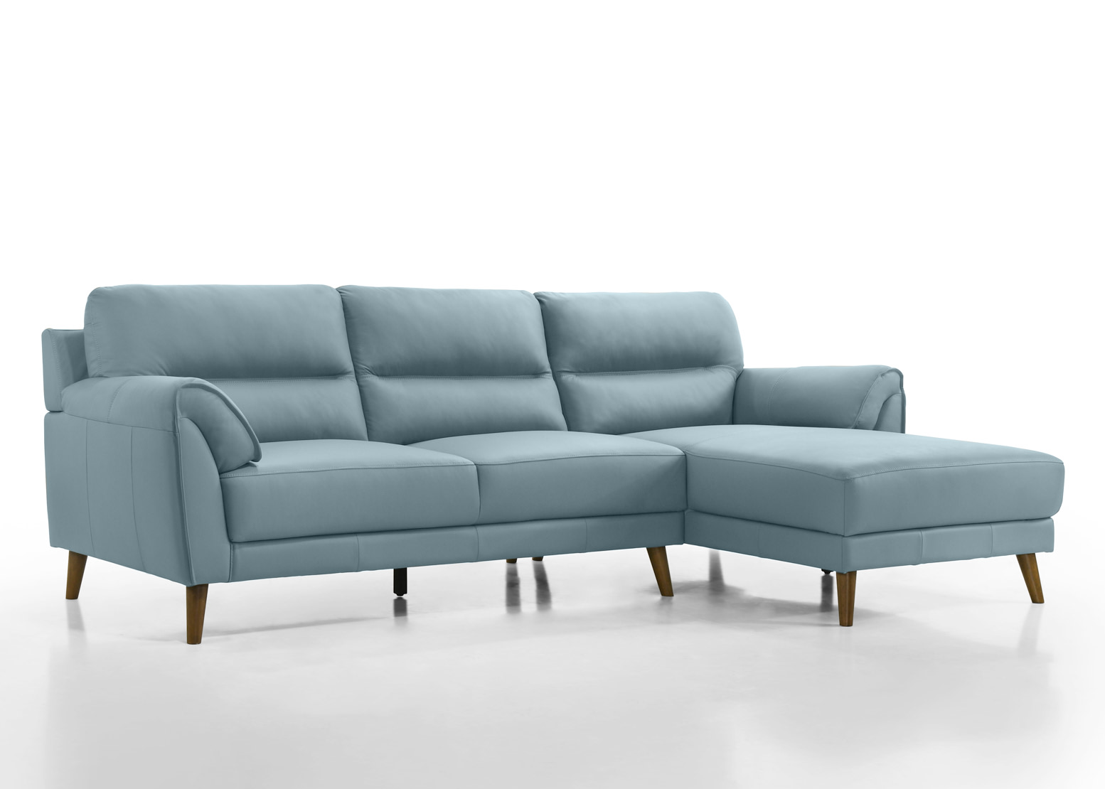 CARNABY LEATHER 3 Seater RHF Chaise – image 3 of 5