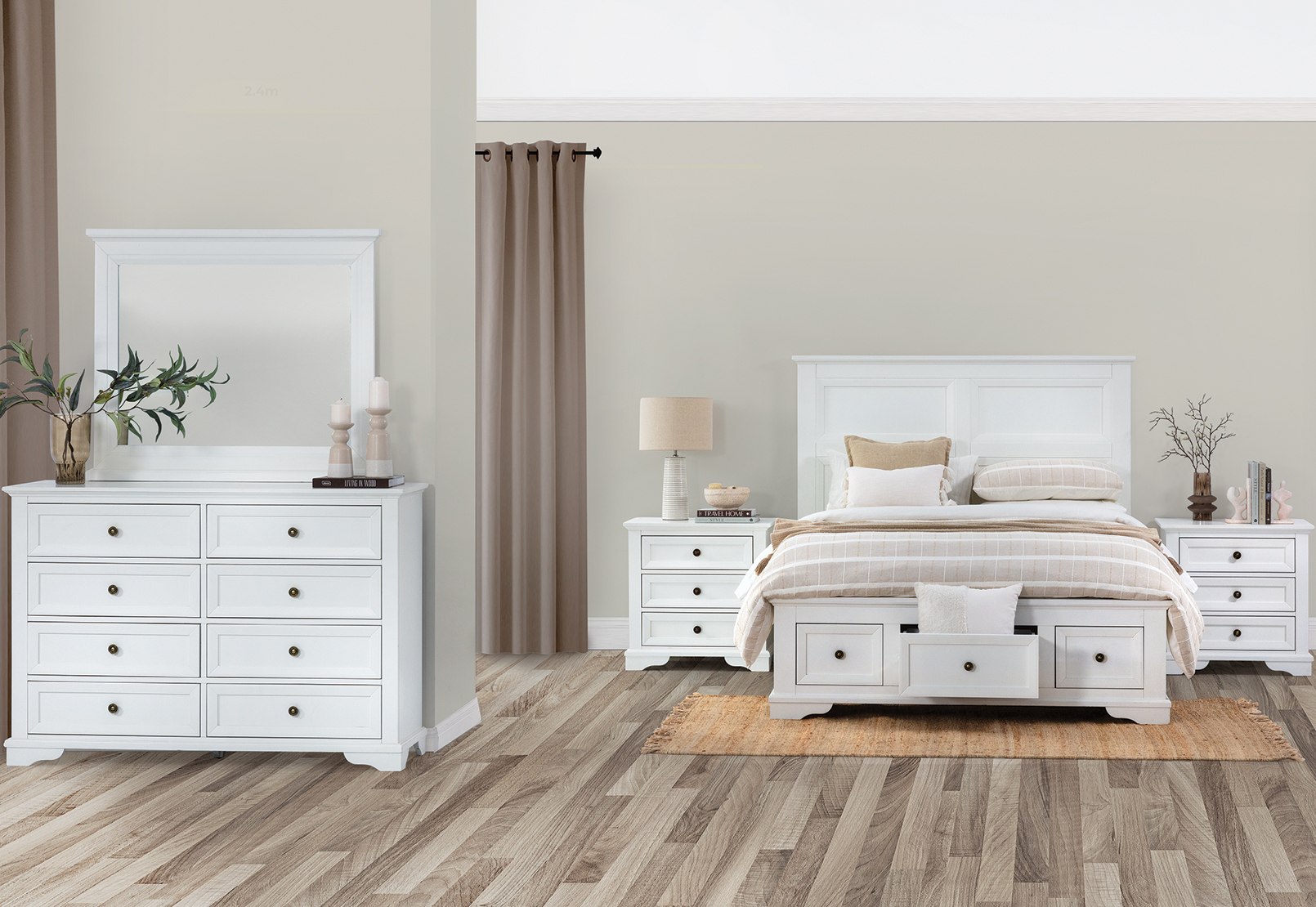 CHANELLE Dresser with Mirror – image 6 of 6