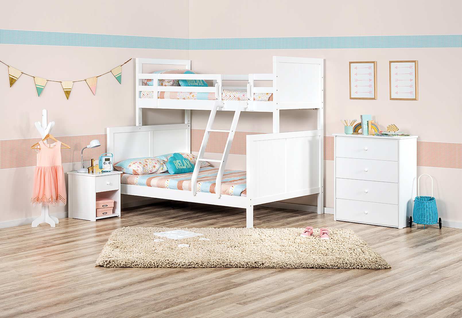 CAPTAIN JACK Single Over Double Bunk Bed – image 4 of 4