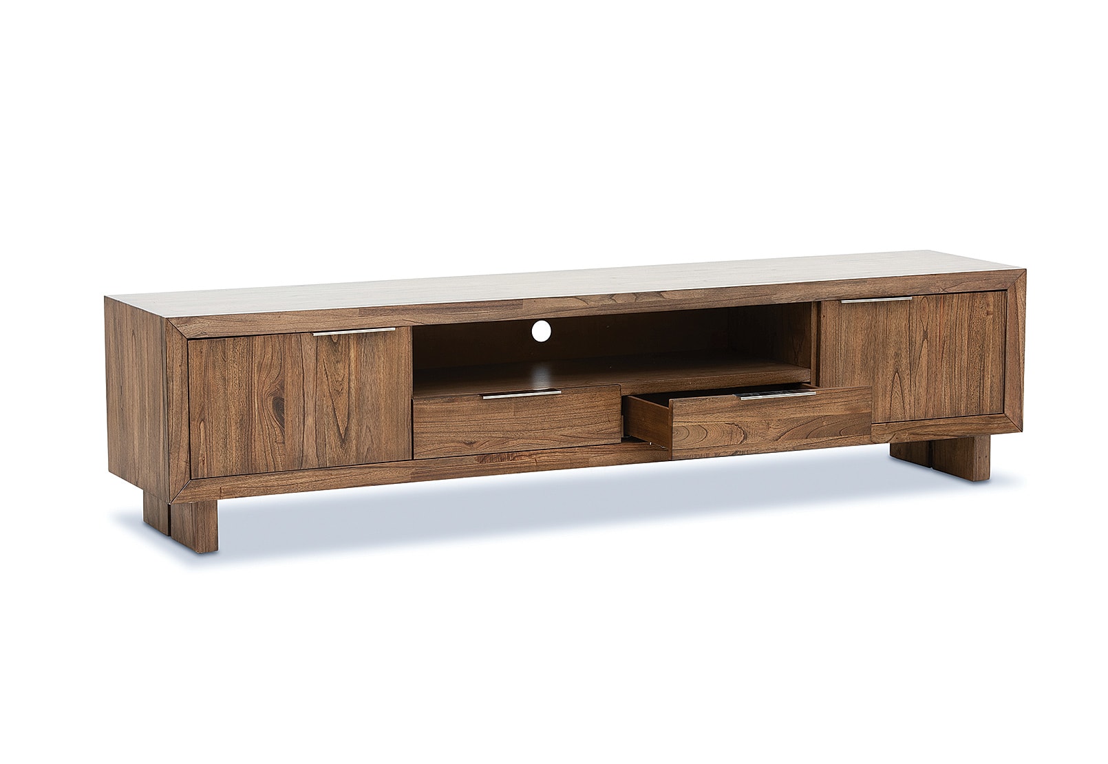 SORVINO 2 Drawer Entertainment Unit – image 9 of 11