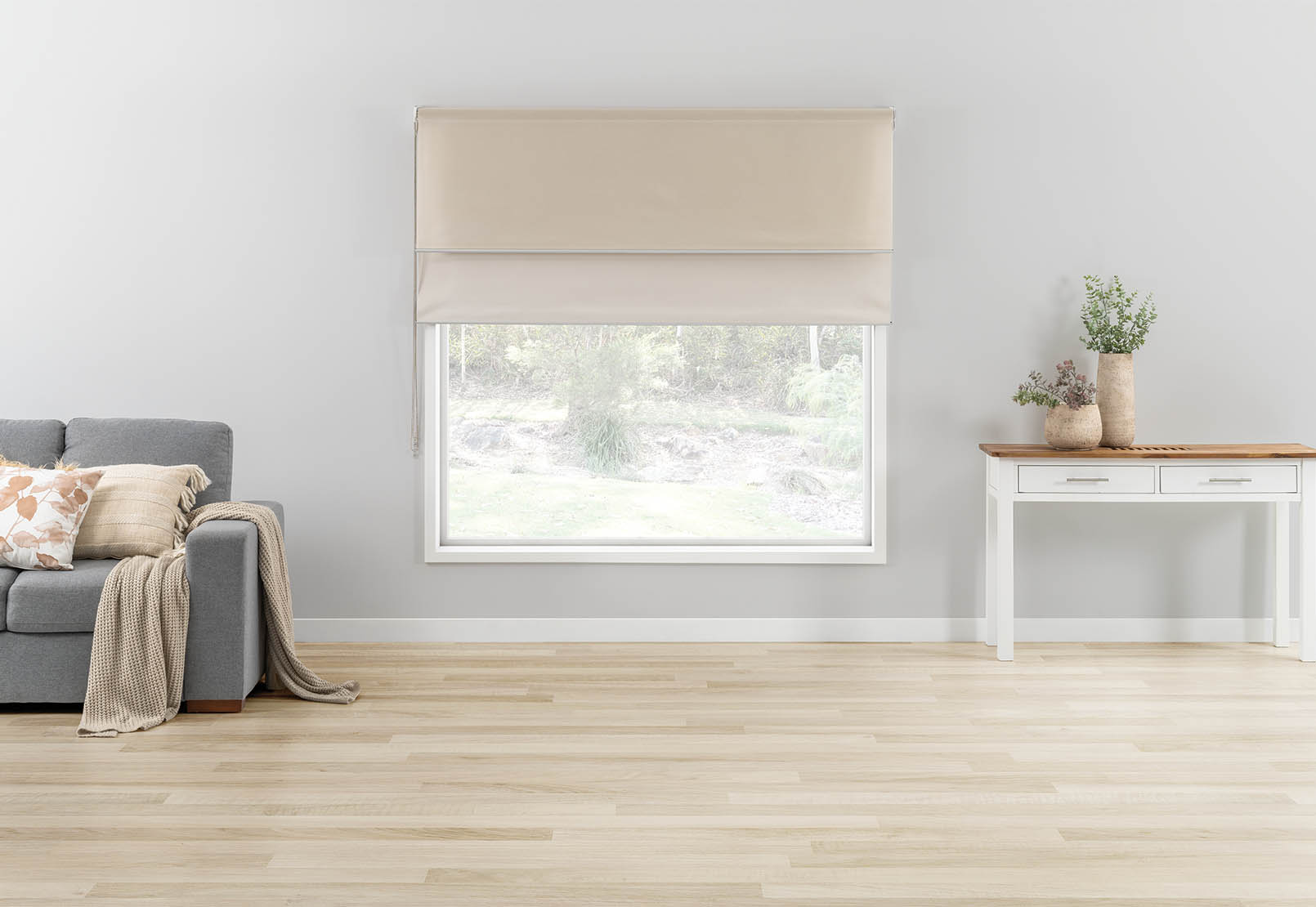 DUSK Duo Roller Blind - Blockout & Sheer 150 x 240cm – image 3 of 4