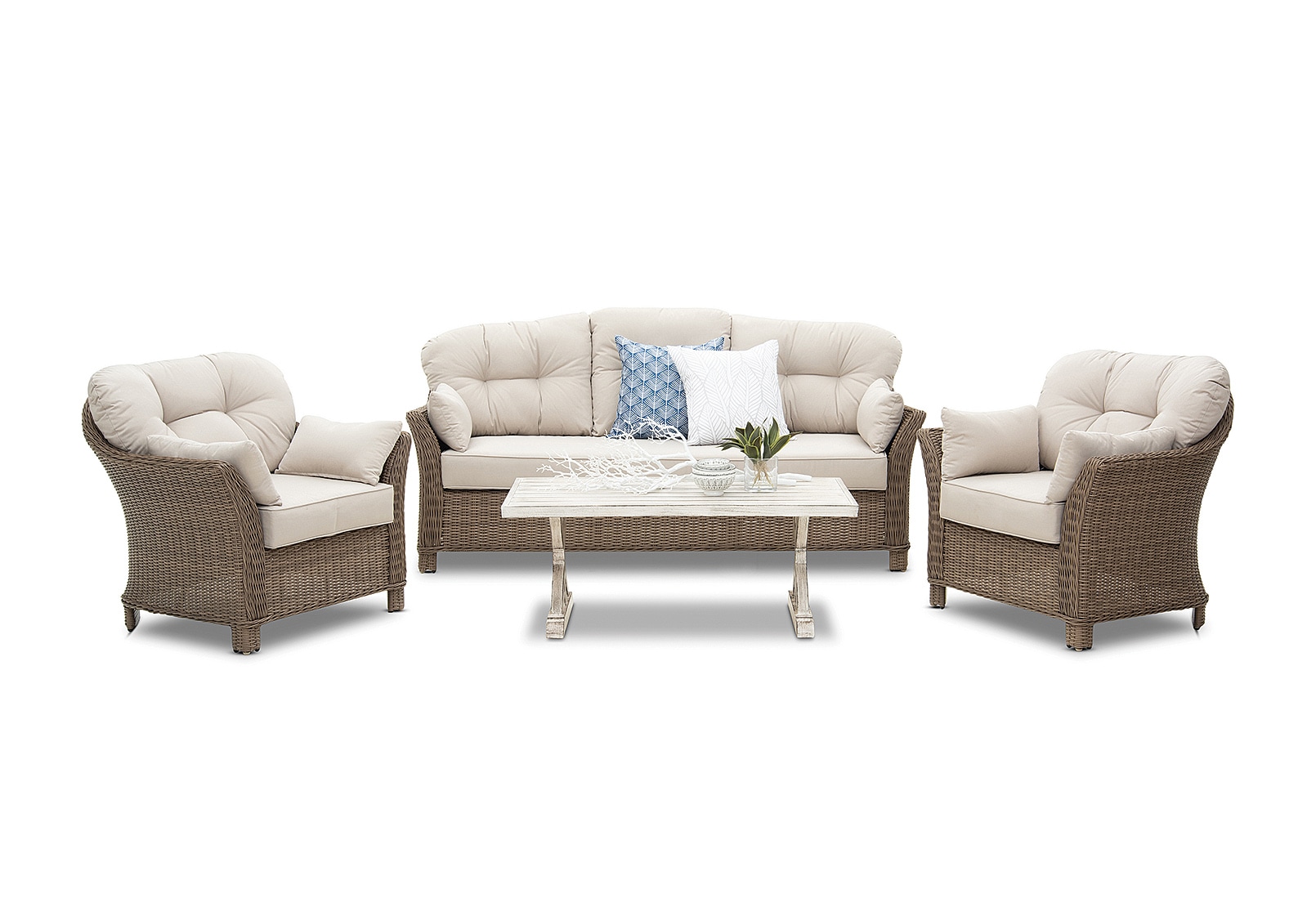 MIAMI 4 Piece Outdoor Lounge Setting – image 3 of 13