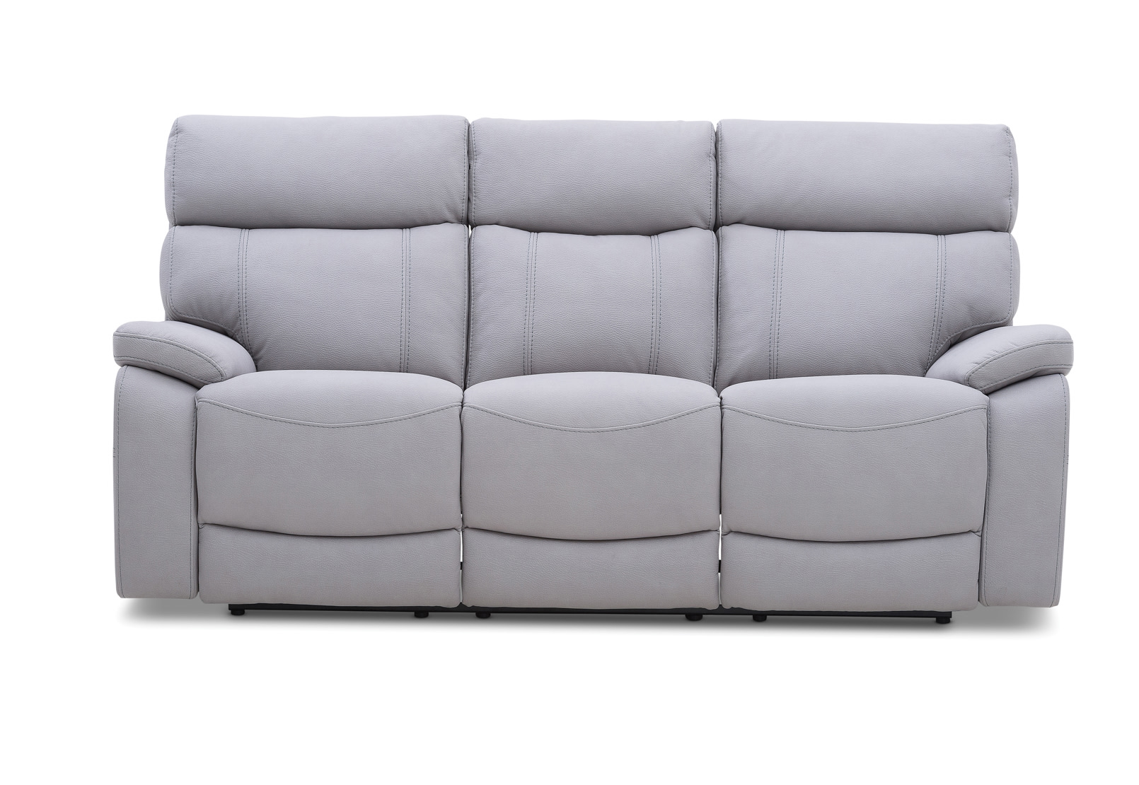 ALFRED Fabric 3 Seater with 2 Inbuilt Recliners – image 1 of 3
