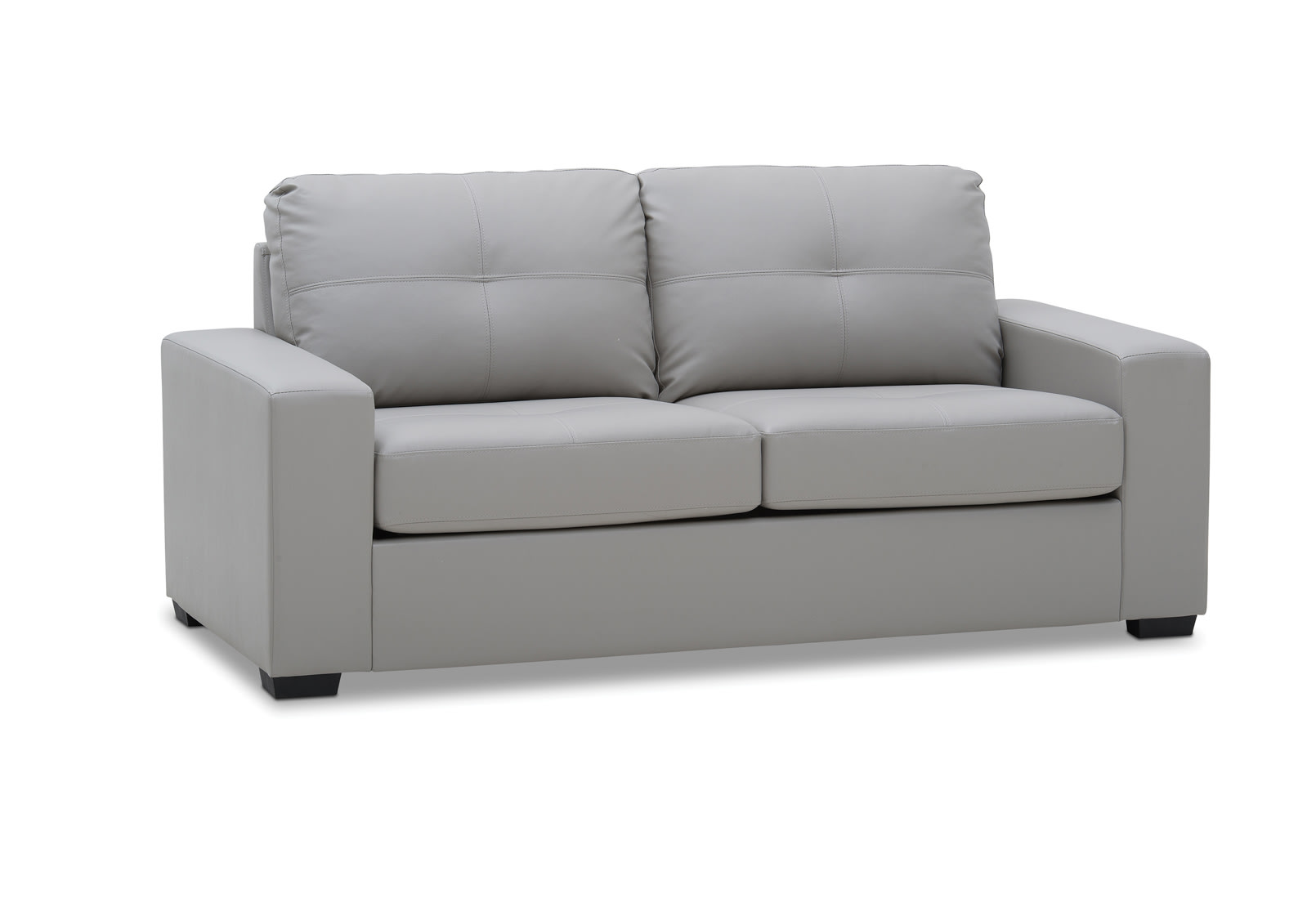 DIAMOND Leather-Look 2.5 Seater Sofa Bed – image 2 of 4