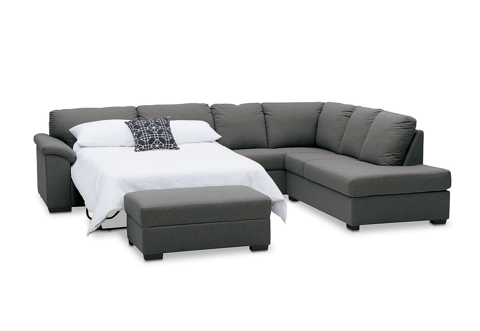RUMPUS Corner RHFChaise with Ottoman (4ctns) – image 2 of 3