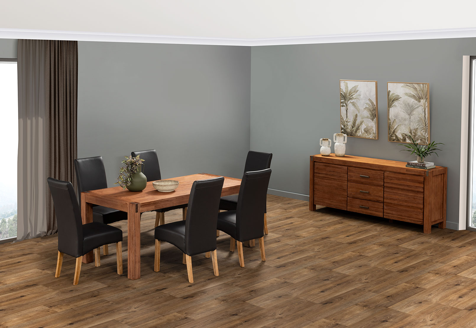 SILVERWOOD MK2 7 Piece Dining Suite – image 7 of 8