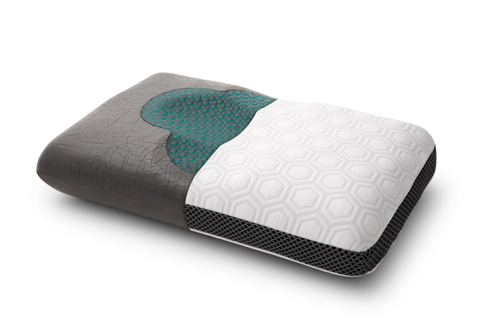 ORTHOKINETIC Bamboo Infused Gel Premium Contour Memory Foam Pillow – image 7 of 12