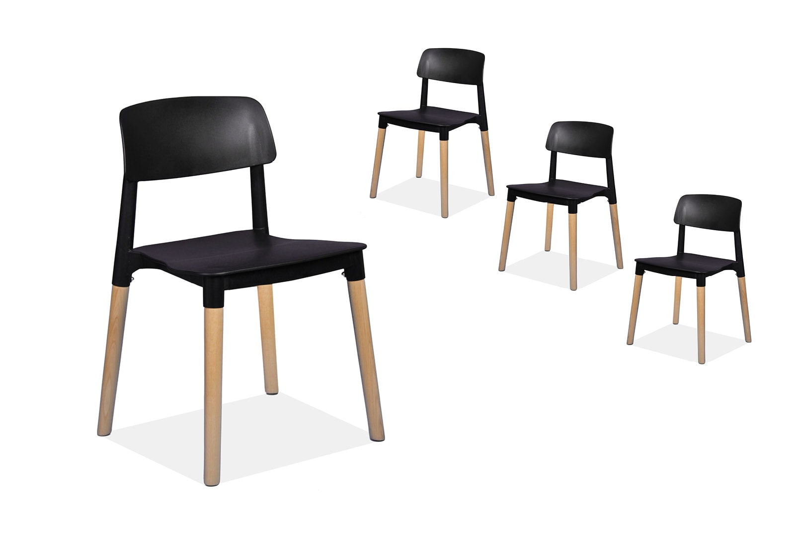 MEADOW Black Replica Belloch Dining Chair – image 1 of 5