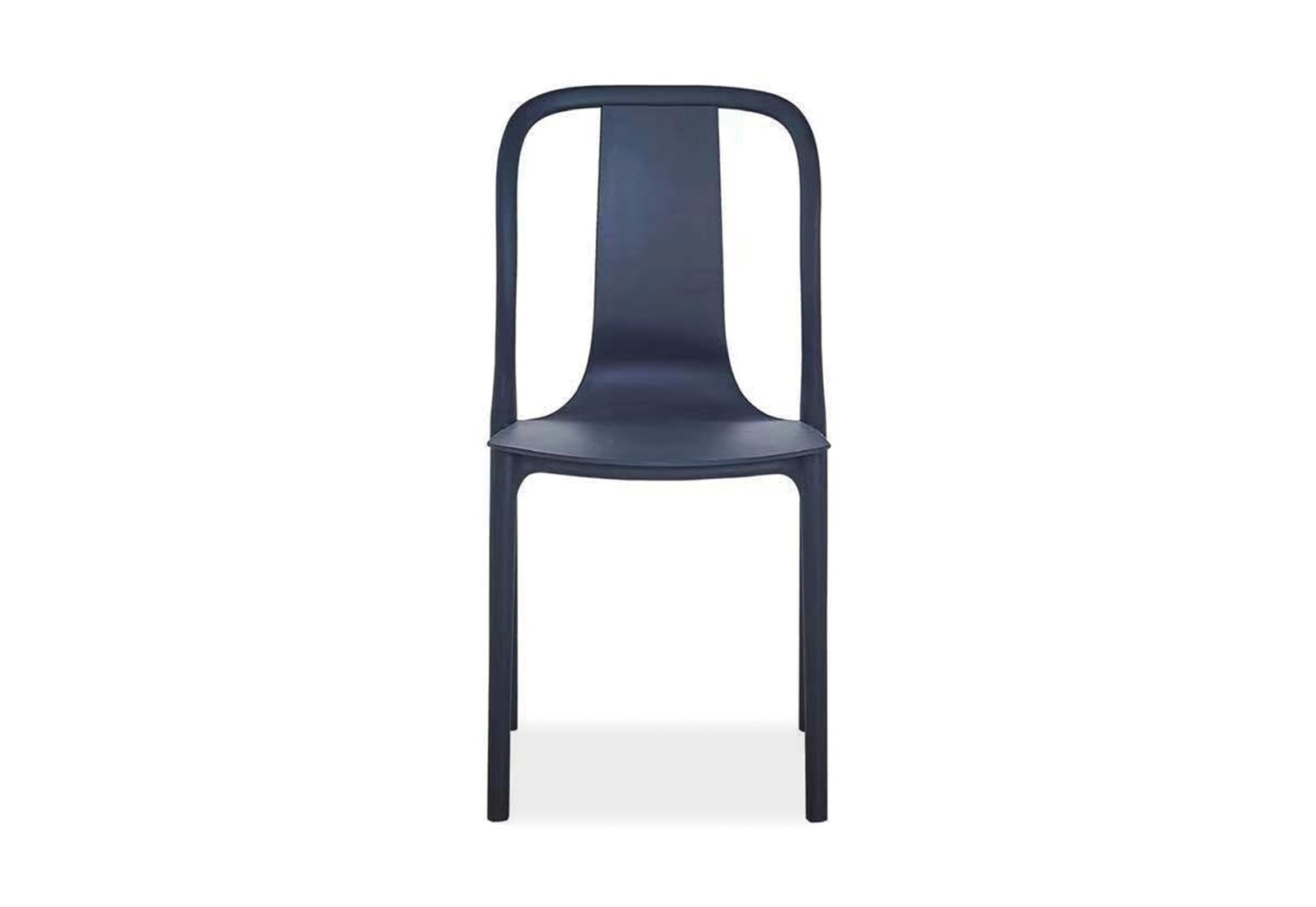 VON TIKI Black Outdoor Dining Chair – image 3 of 4