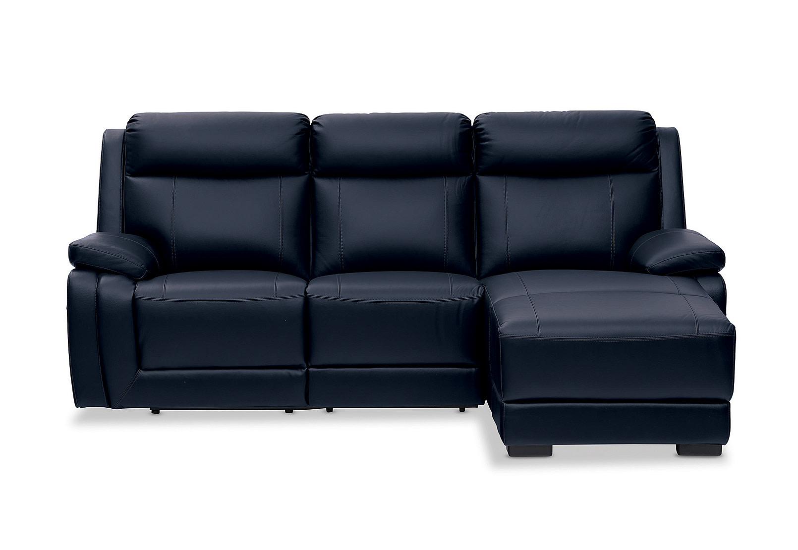 SAN MARCO Leather 3 Seater Right-Hand Facing Chaise – image 1 of 3