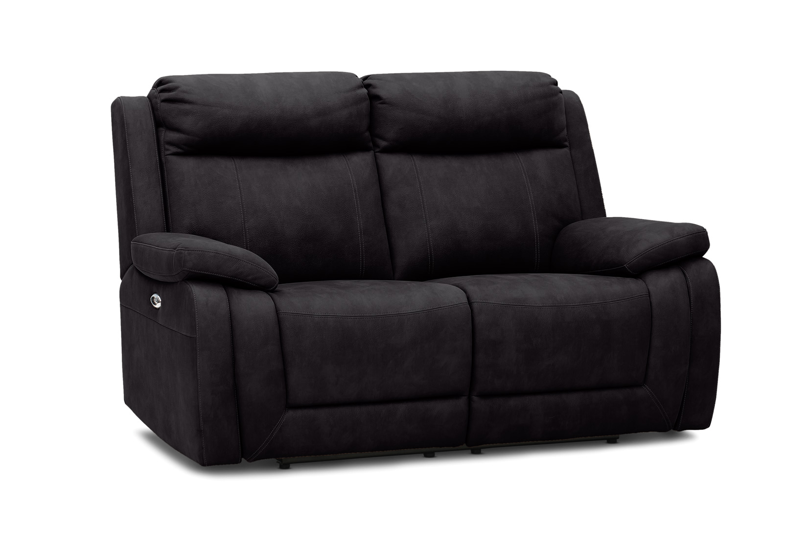 SAN MARCO Fabric 2 Seater Sofa with Electric Recliners – image 2 of 5