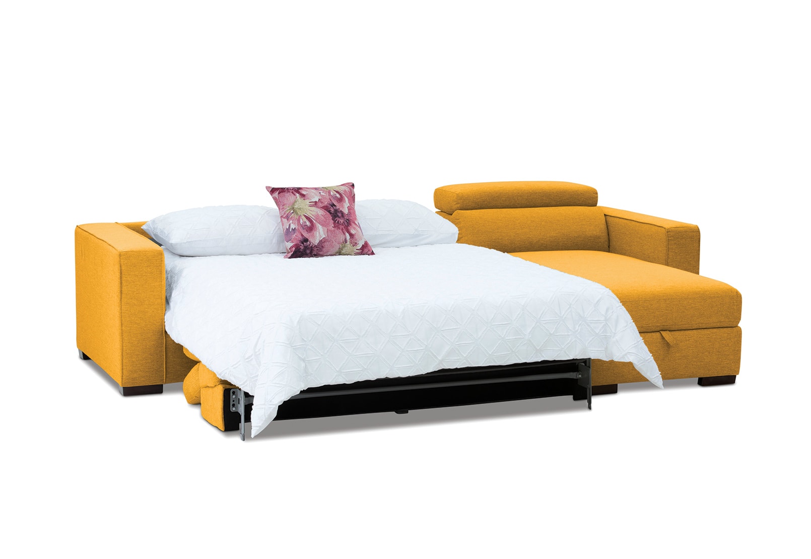 ANGUS RHF 3 Seater Chaise with Sof/Bed (Fabric) (2Ctn) – image 5 of 5