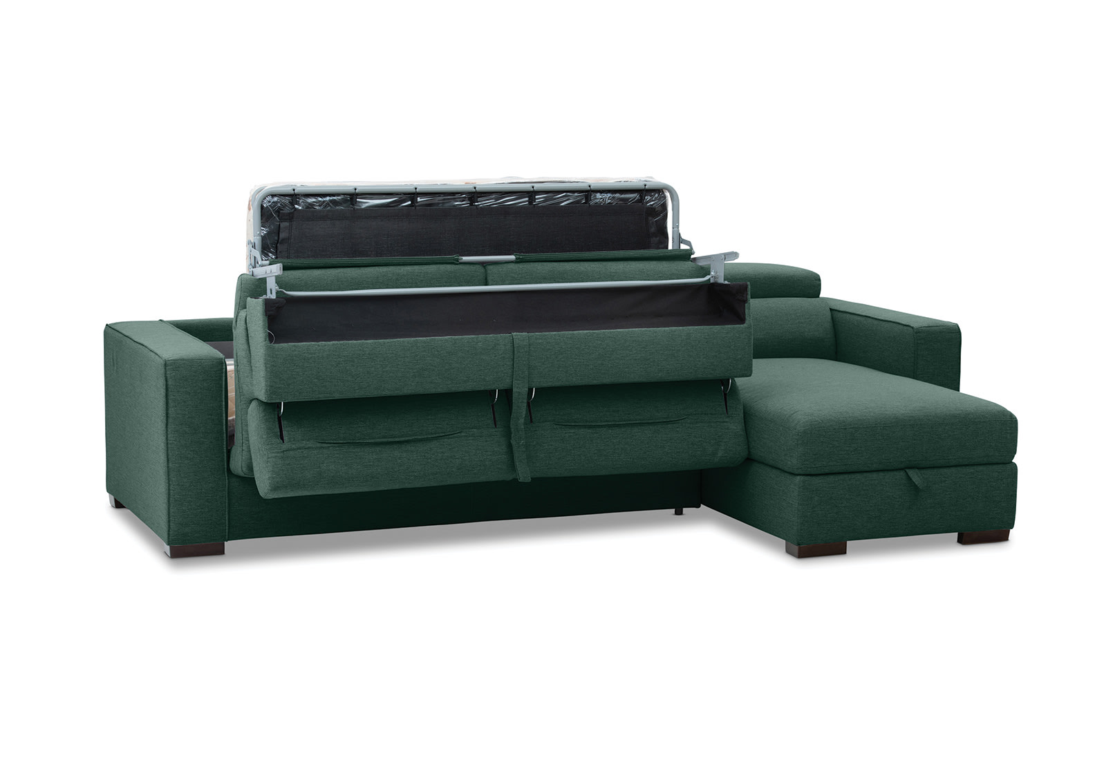 ANGUS RHF 3 Seater Chaise with Sof/Bed (Fabric) (2Ctn) – image 4 of 5