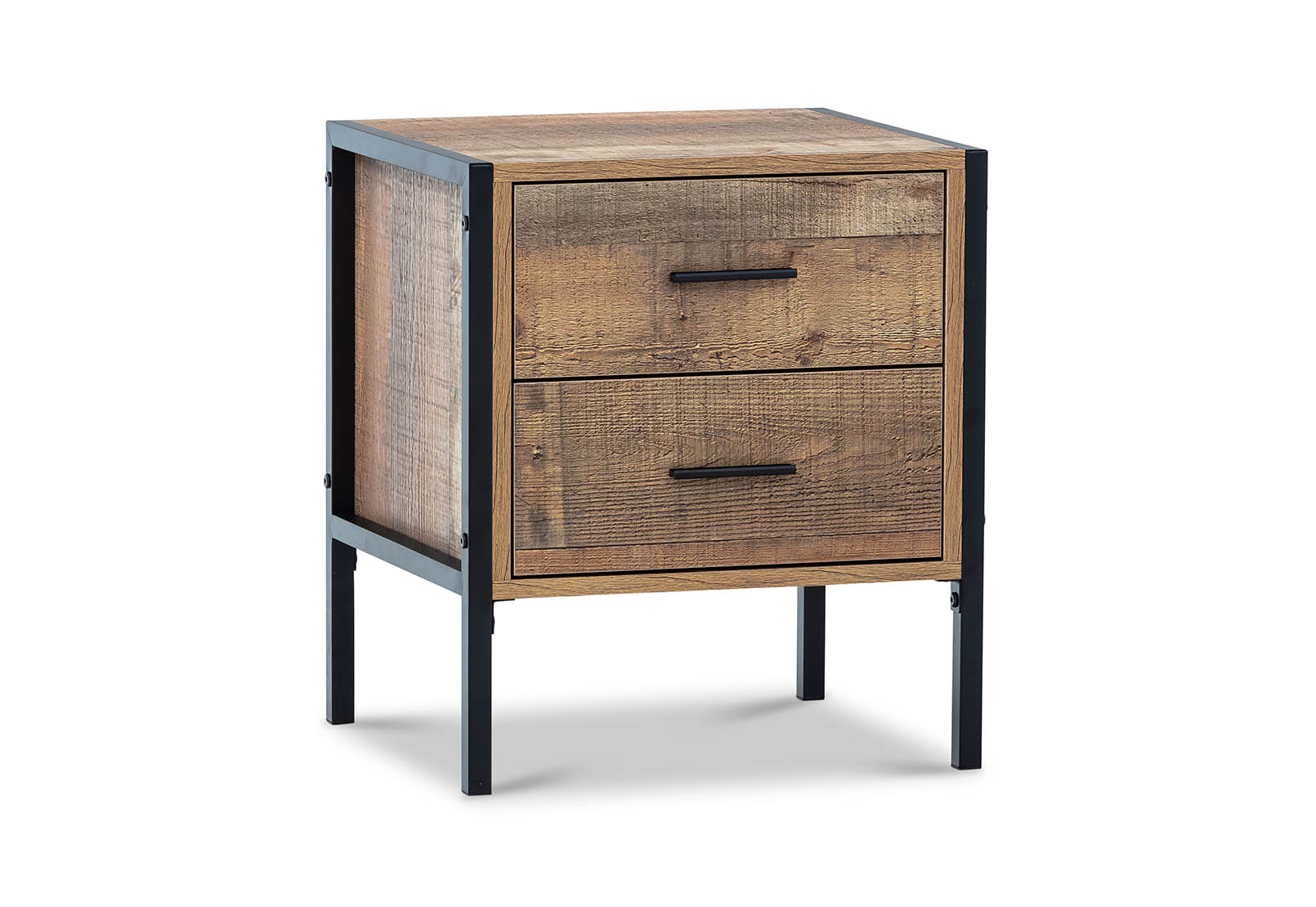 ALAN 2 Drawer Bedside – image 3 of 5