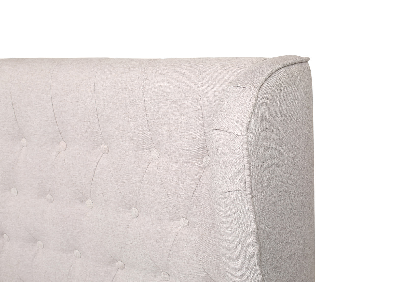 BARNSLEY Cream Queen Headboard – image 4 of 6