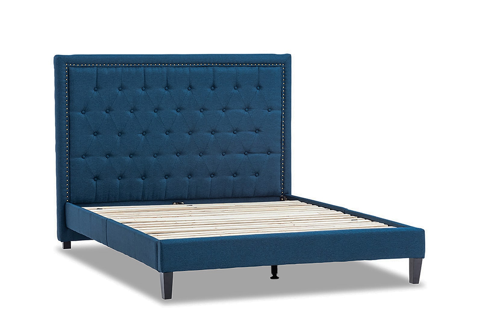 ARNOLD Navy Queen Bed – image 13 of 22