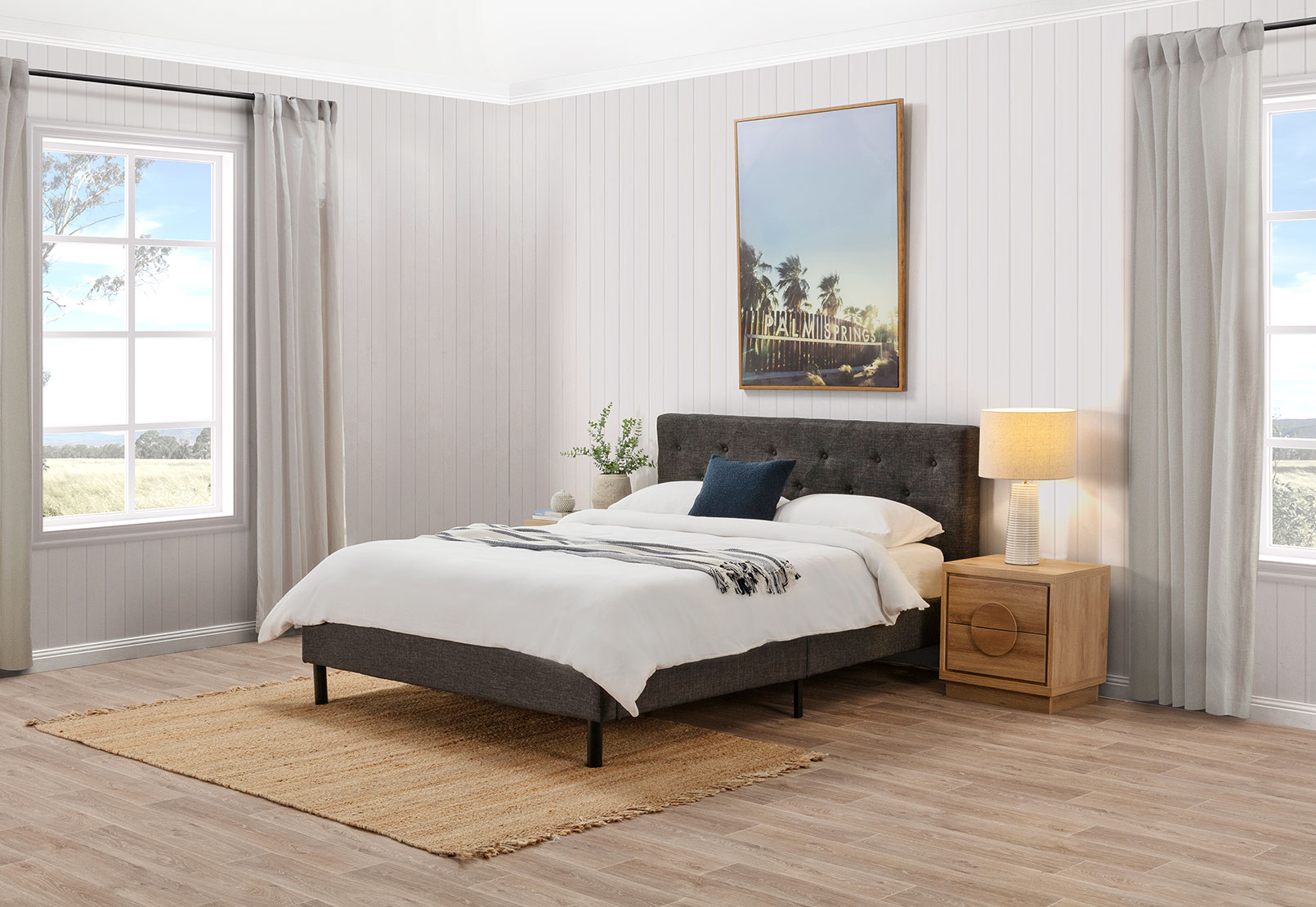 BRIGITTA Grey Queen Bed – image 23 of 26