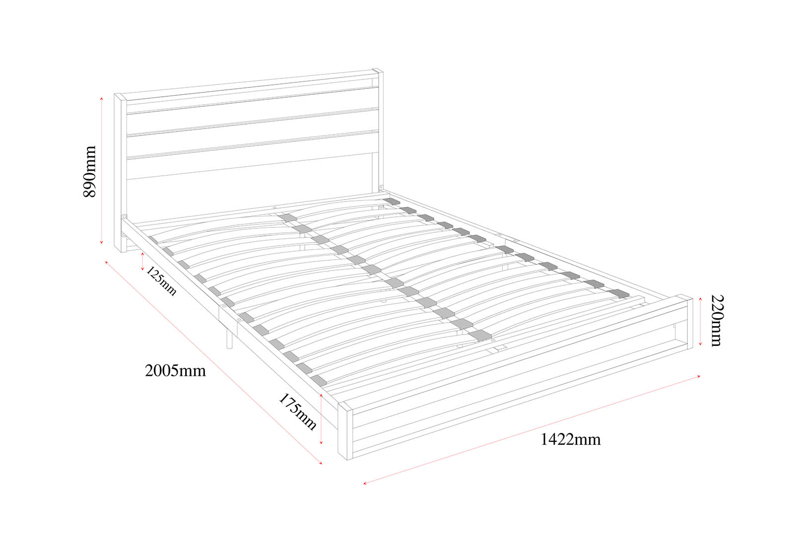 MARCEL Double Bed – image 5 of 6