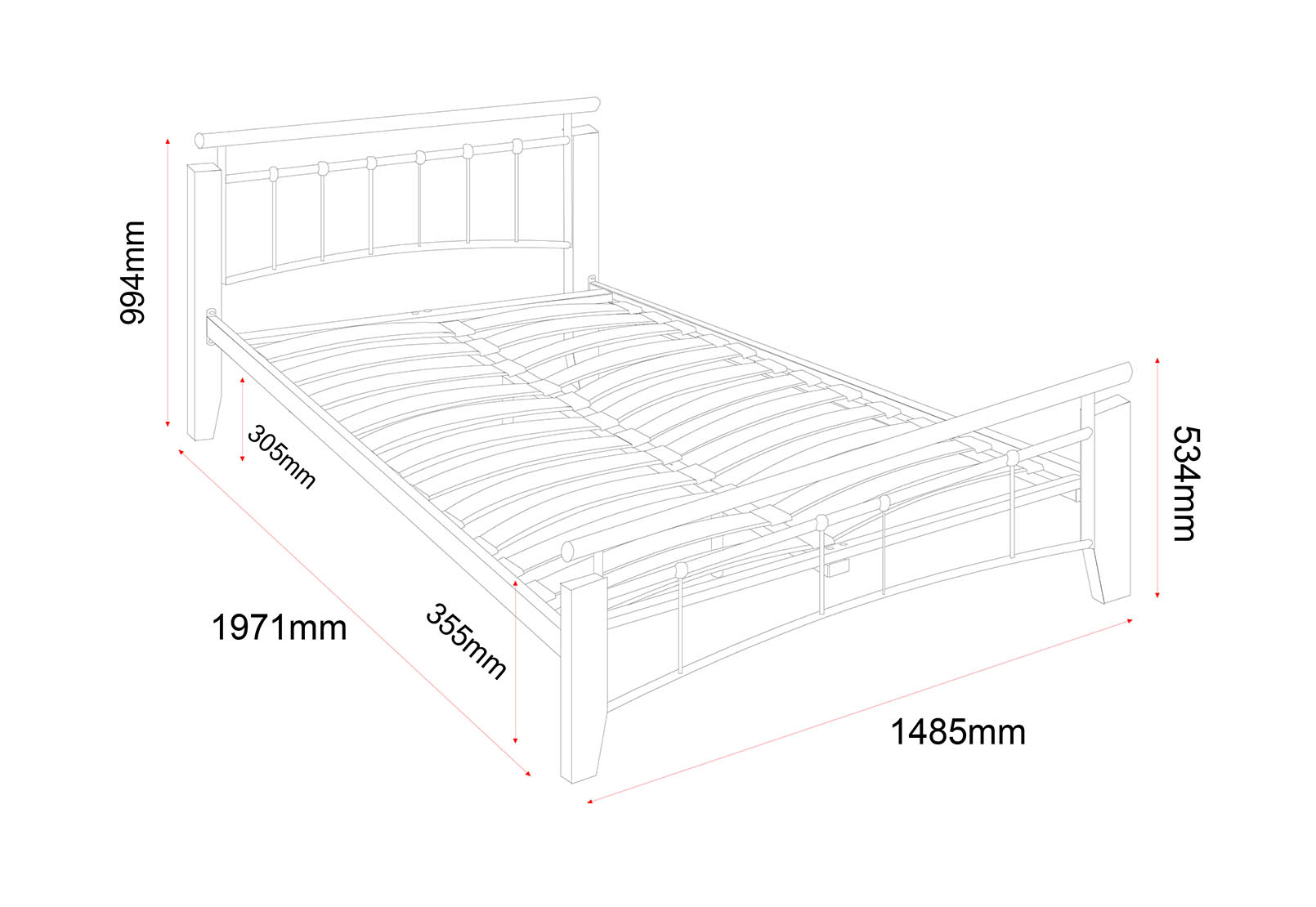SAN BERNARDO D Bed – image 9 of 11