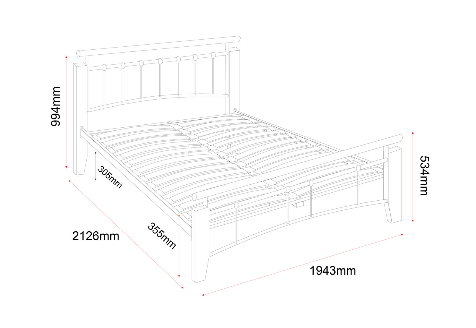 SAN BERNARDO K Bed (3Ctns) – image 4 of 6