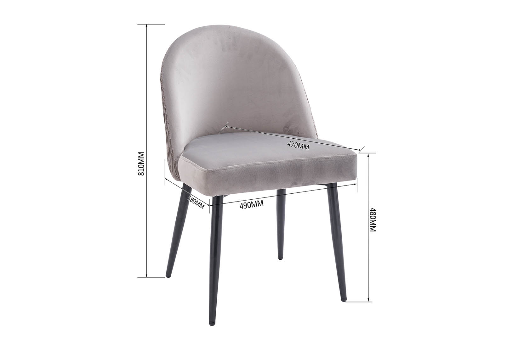PONTEVEDRA Set of 2 Dining Chairs – image 14 of 15