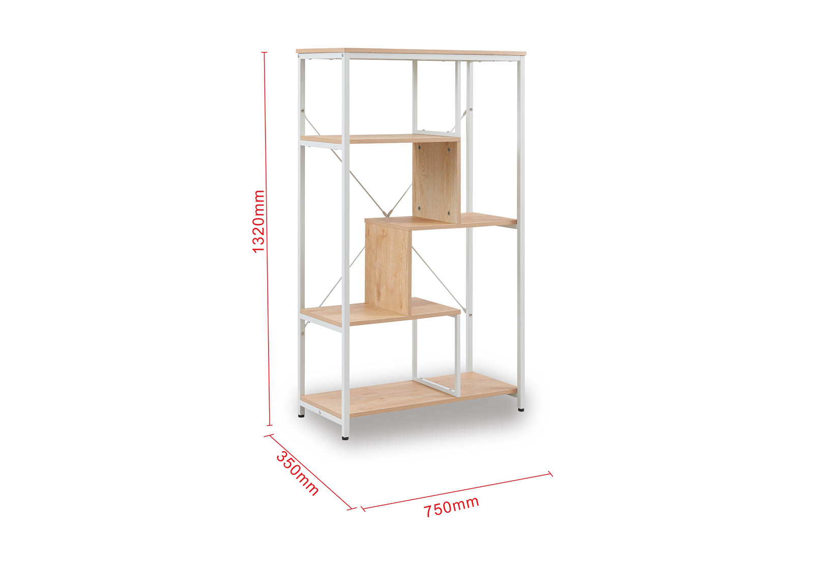 AETNA 4 Tier Bookcase – image 5 of 7