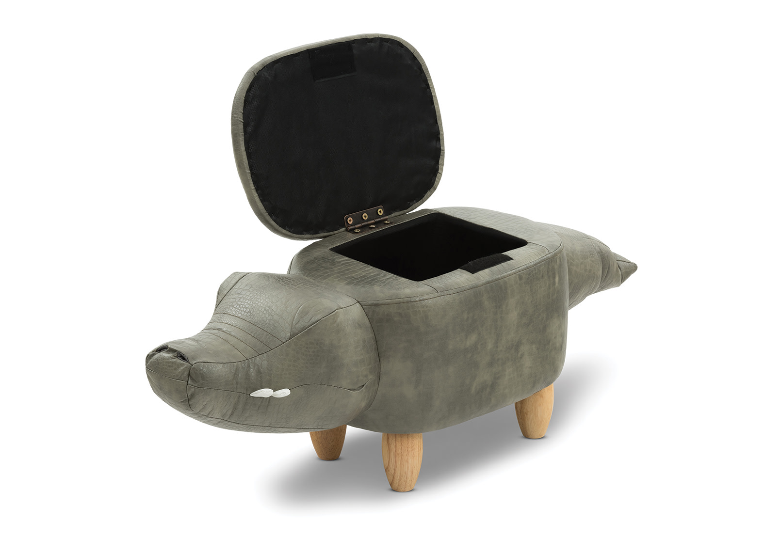 MONS Crocodile Storage Stool – image 3 of 4