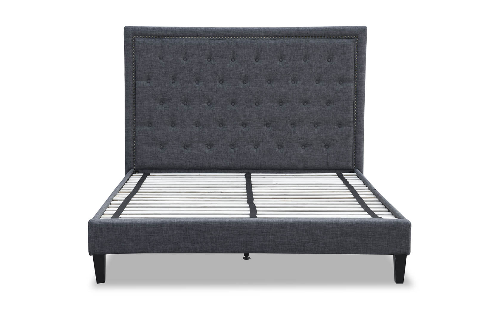 ARNOLD Dk Grey Queen Bed – image 9 of 12