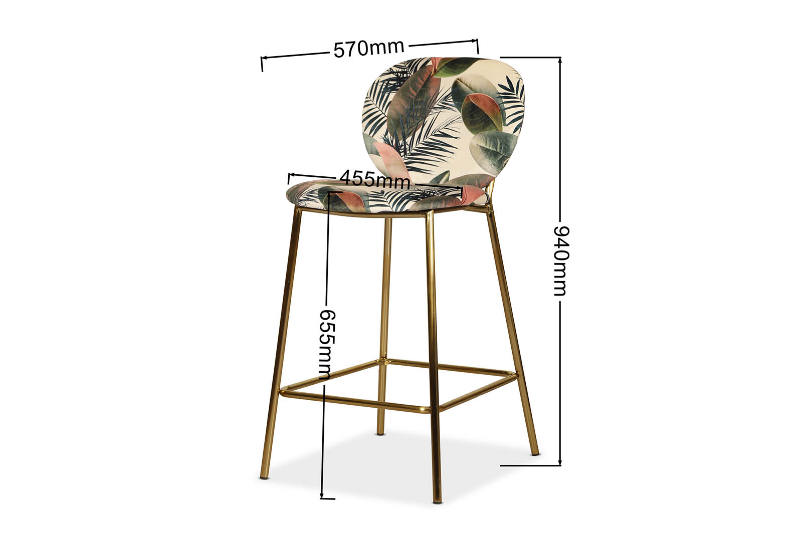 GACHIE 2 Bar Stools – image 13 of 14