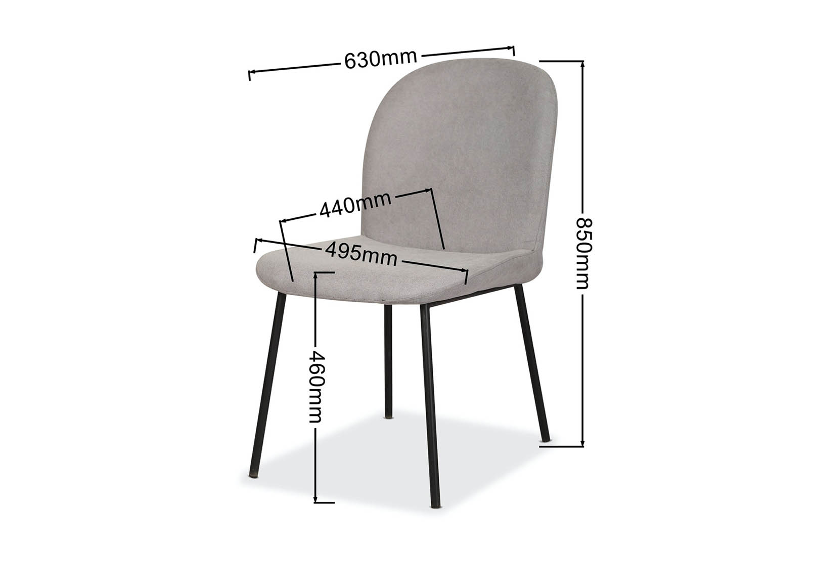 ANZIO 2 Dining Chairs – image 14 of 15