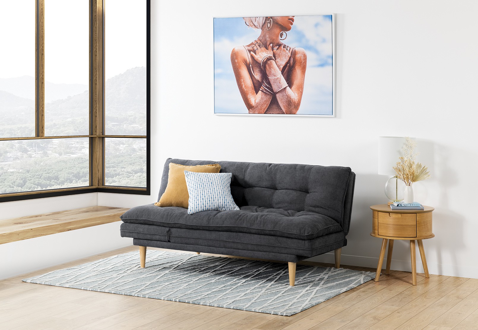 BAILEY Click Clack Sofa Bed (Fabric) – image 12 of 16
