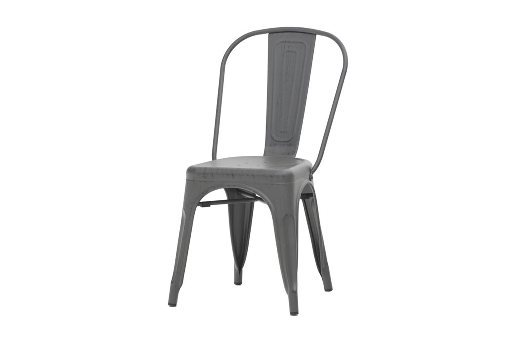 HARZ Antique Gunmetal Finish Dining Chair – image 2 of 4