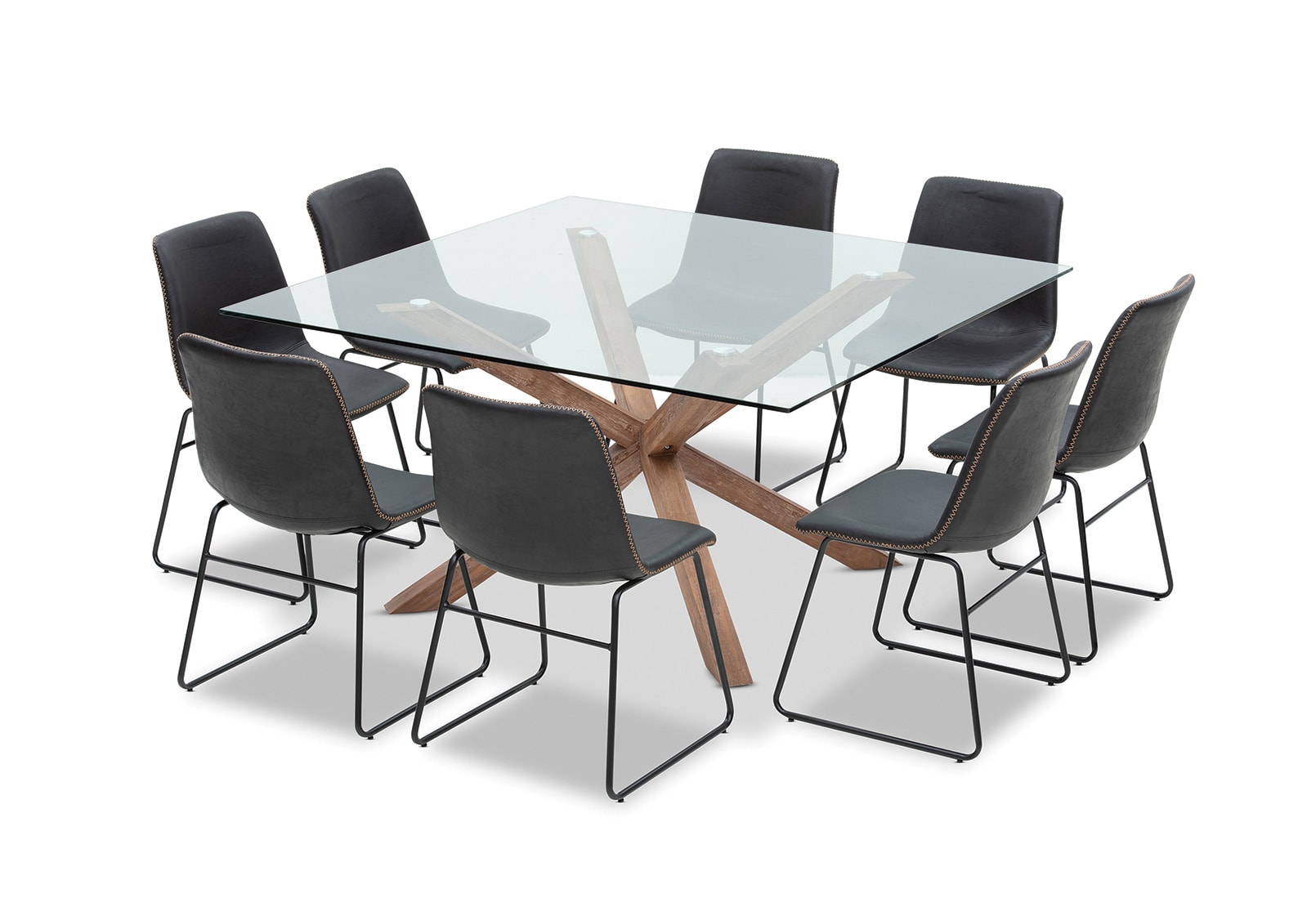 PROMENADE 9 Piece Dining Suite with Loire Dining Chairs – image 3 of 6