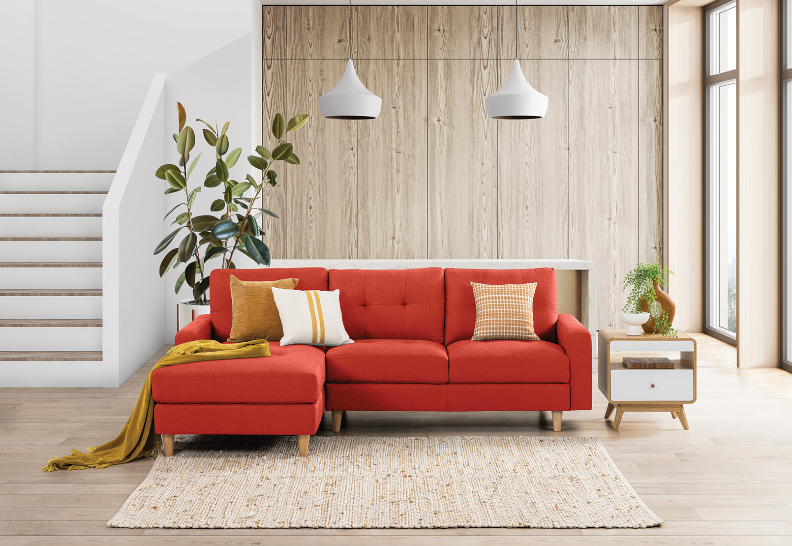 KELLER 3 Seat LHF Chaise (Fabric) – image 6 of 6